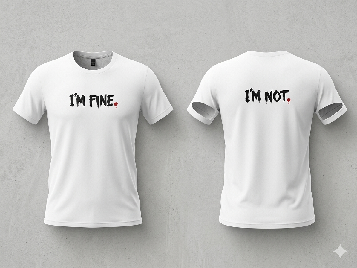 I'm Fine. / I'm Not. T-Shirt